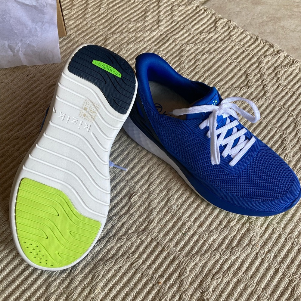 KIZIK Shoes. Athens style. Color: cobalt blue. Size 8.5. Brand New in box.